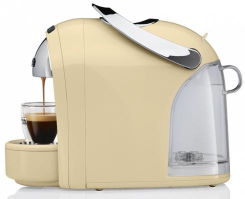 Кофемашина Caffitaly S18 жёлтая